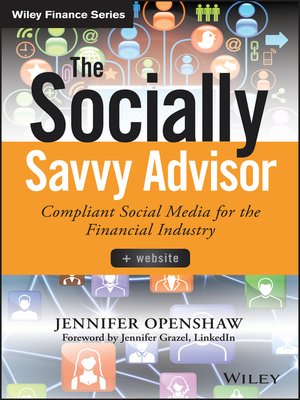 cover image of The Socially Savvy Advisor + Website